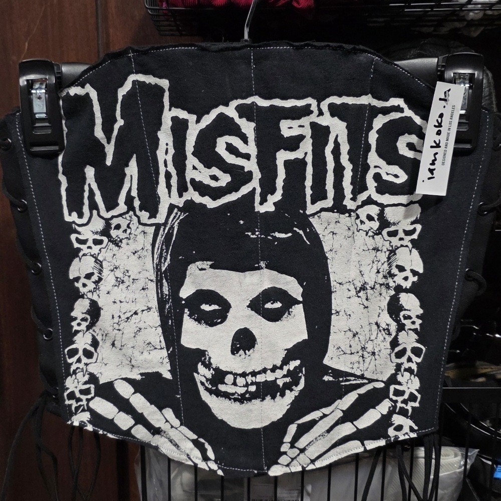 Misfits Strapless Corset Top